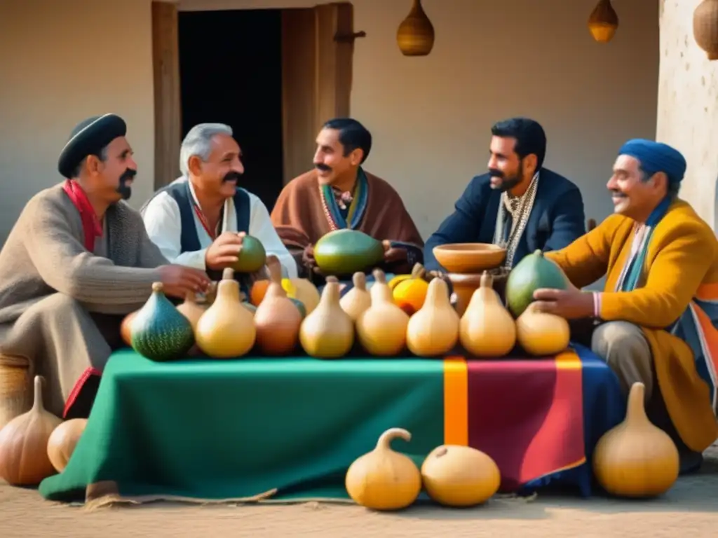 Reunión tradicional con mate: Efectos del mate en la salud