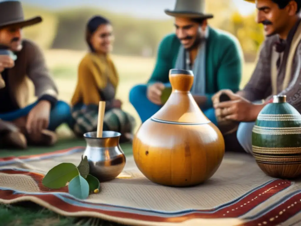 Reunión tradicional de mate en Argentina - Normativas comercio yerba mate Argentina