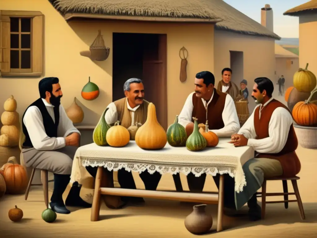 Reunión tradicional de mate en el rioplatense: Origen histórico de la mateicultura