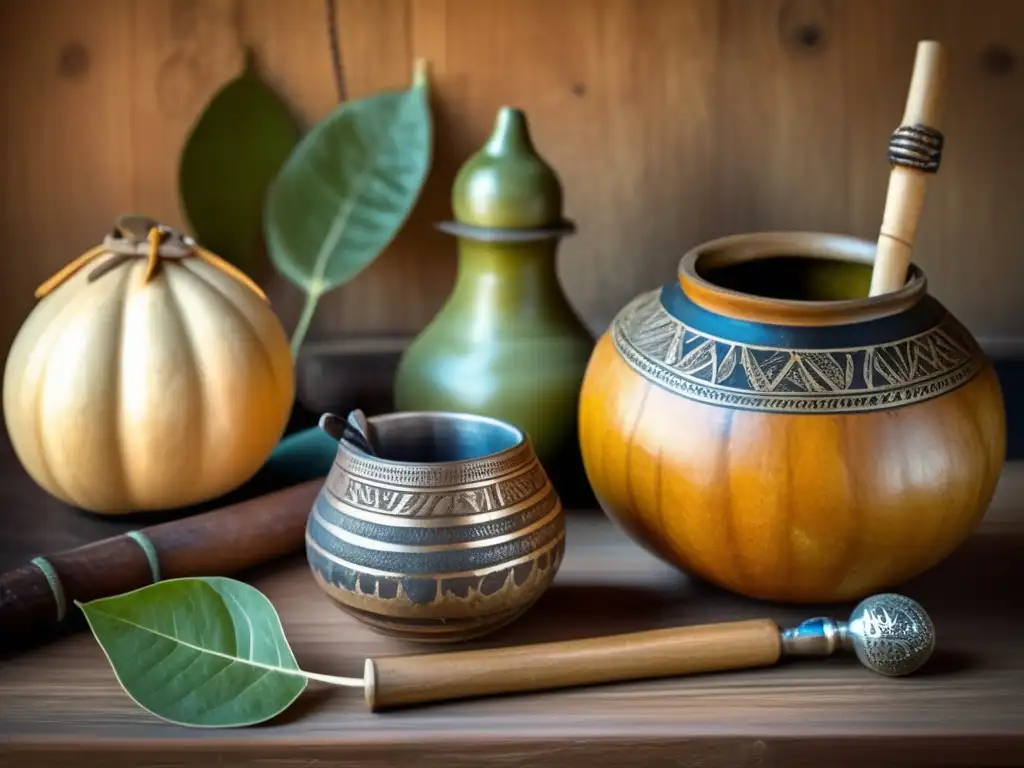 Set de mate vintage con historia y tradición Rioplatense