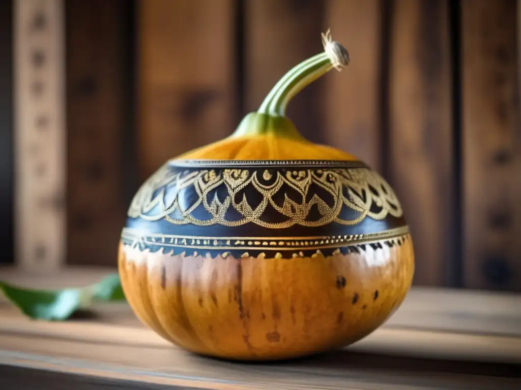 Tecnología para infusionar mate perfectamente en una imagen vintage de mate gourd y bombilla de plata