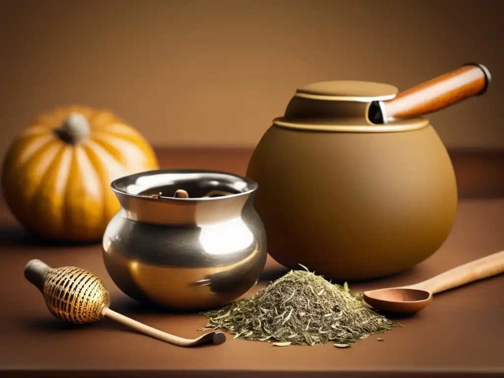 Preparación tradicional de mate: gourd, bombilla, nostalgia y tradición del mate en el turismo