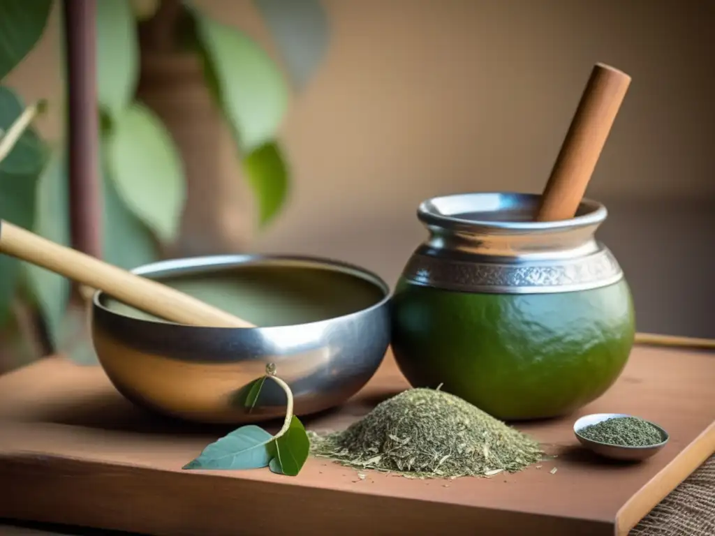 Preparación tradicional del mate: Beneficios para la salud