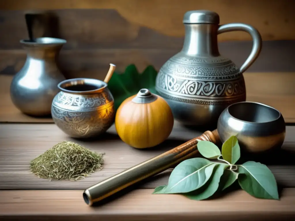 Preparación tradicional de mate - Beneficios para la salud del mate