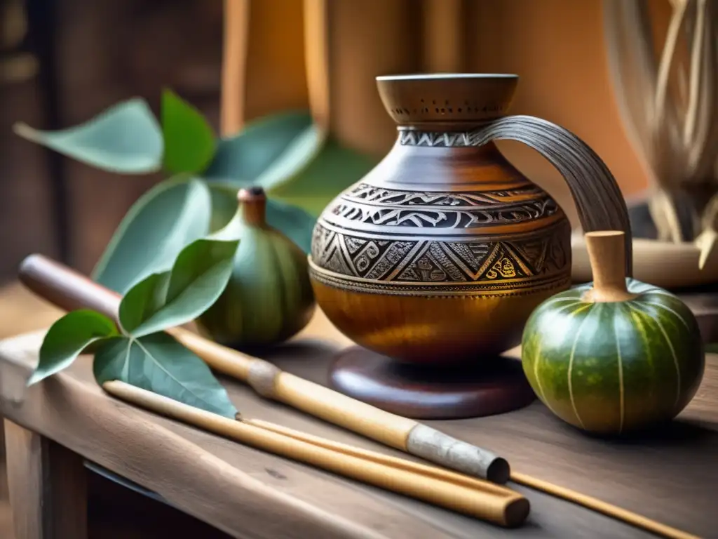 Preparación tradicional de mate Preparación tradicional de mate con centros culturales del mate en la sociedad