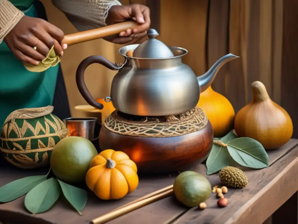 Preparación tradicional del mate: Origen histórico del mate en América