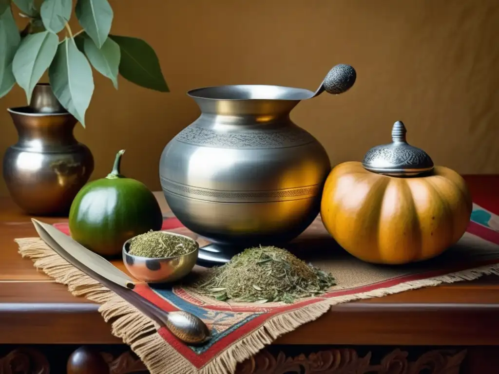 Preparación tradicional de mate con recetas de comidas tradicionales (110 caracteres)