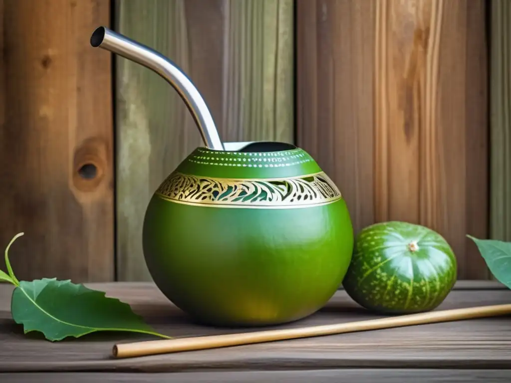 Tradicional mate con yerba mate: beneficios para sistema inmunológico