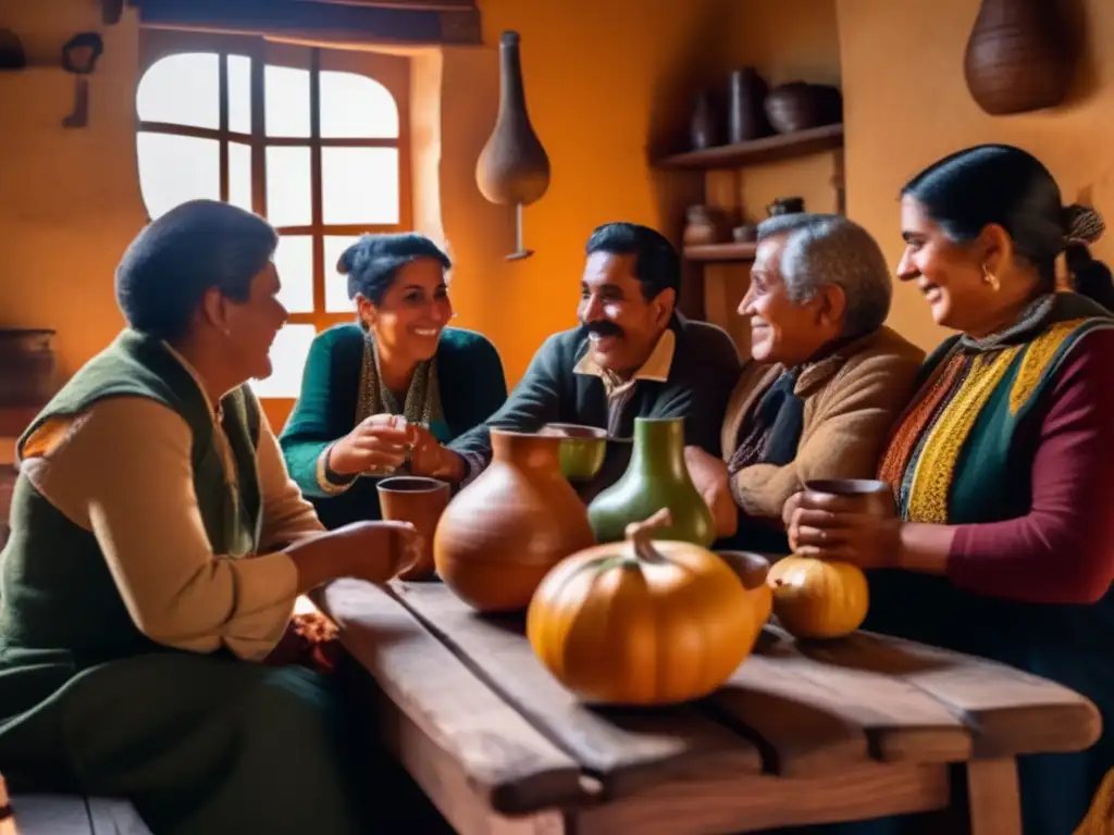 Inclusión social a través del mate en una reunión tradicional rioplatense