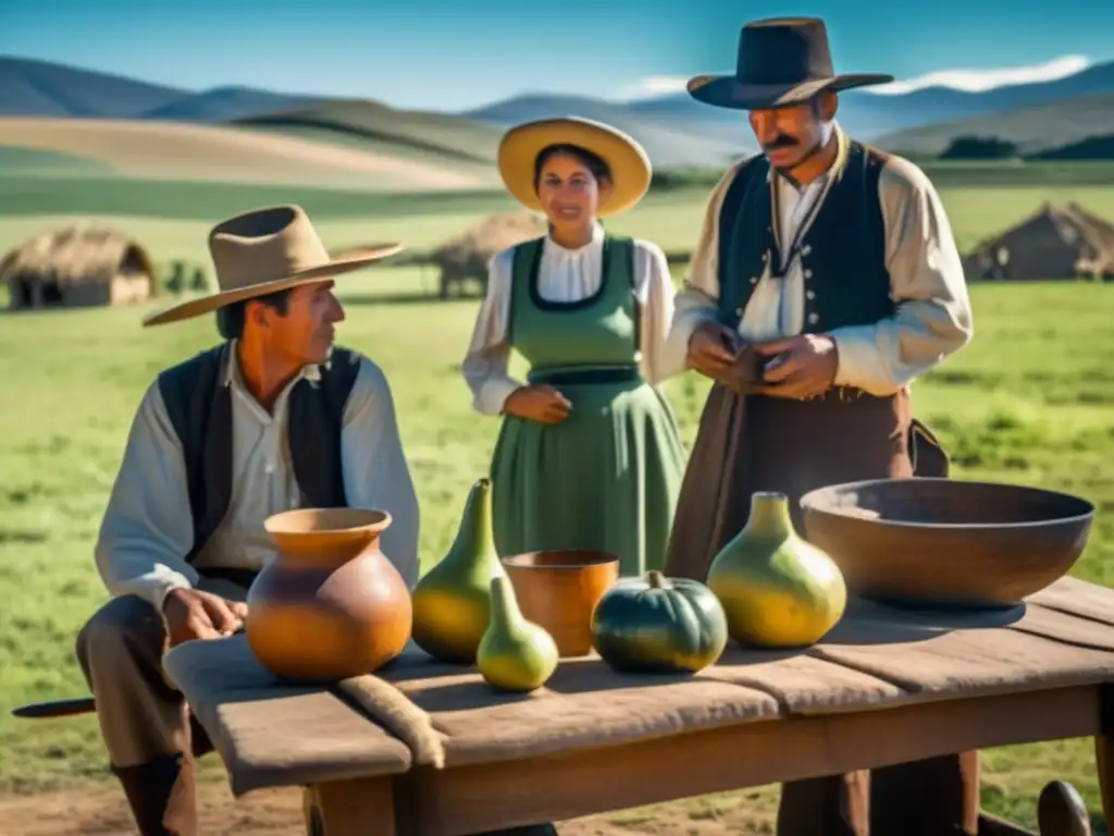 Tradición mate en turismo rural rioplatense