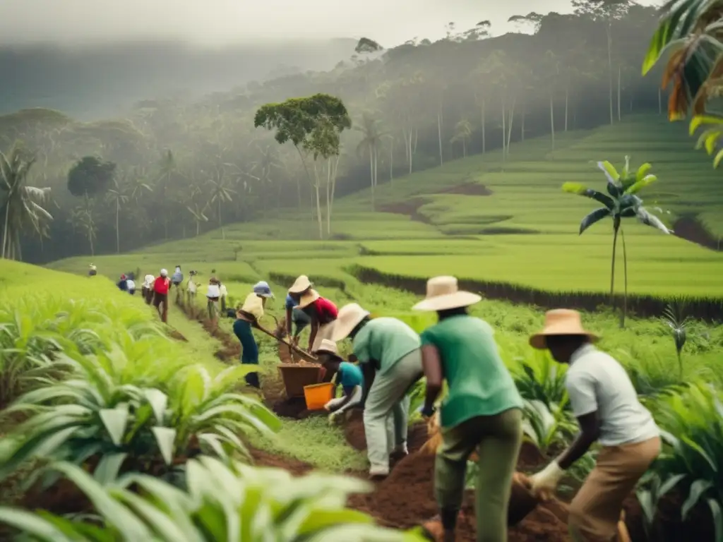 Voluntarios en plantaciones de mate: tradición y ambientalismo