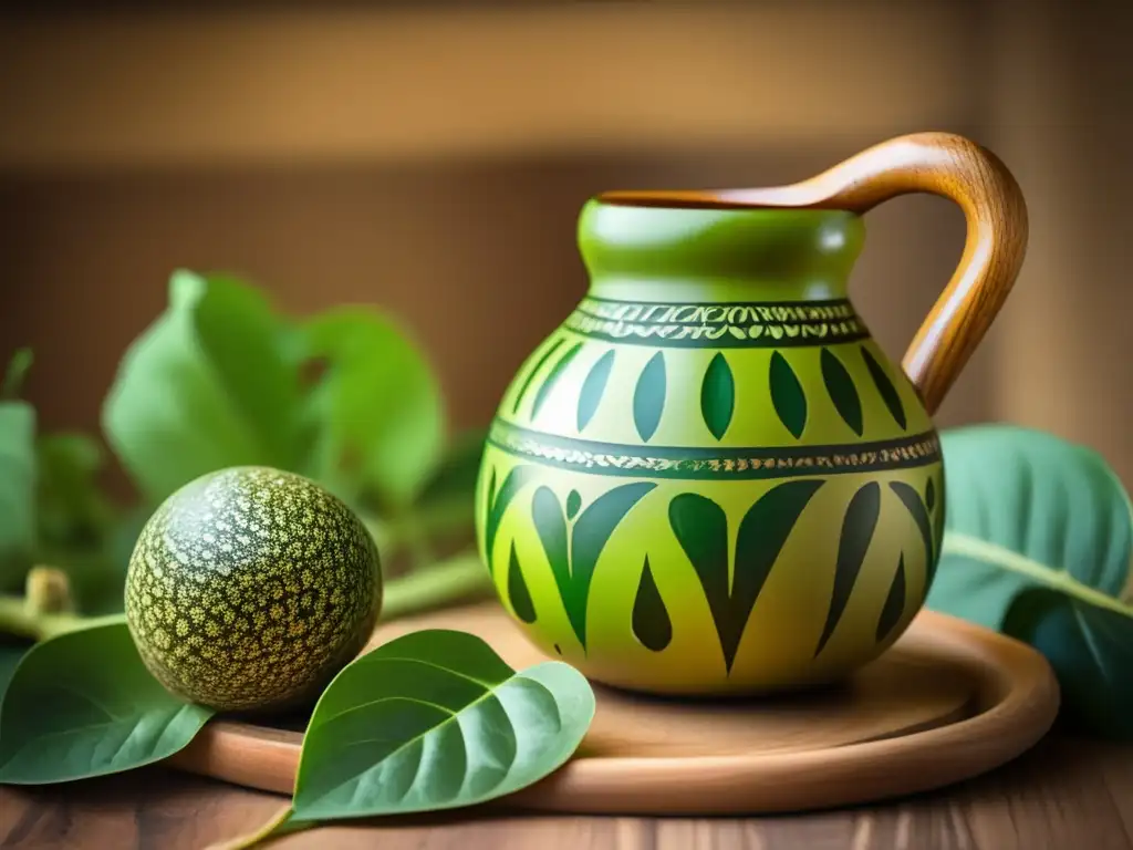 Yerba mate: Gourd y bombilla artesanales, tradición y sabor